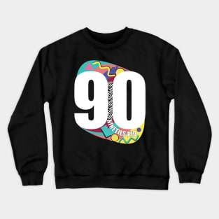 90s Kid - Vintage Nineties Kid Merch Crewneck Sweatshirt